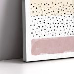 Canvas print Abstract in vector 3 panels Boxed framed canvas View 5