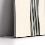 Canvas print Raining lines 3 panels Boxed framed canvas View 5