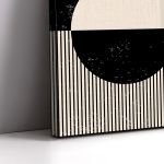 Canvas print Circles and lines in vector I 3 panels Boxed framed canvas View 5