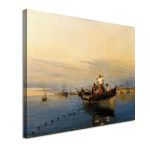 Canvas print Casting nets Volanakis K. Framed canvas View 4