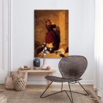 Canvas print Little girl playing Gyzis N. Framed canvas View 3