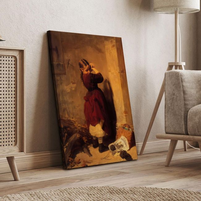 Canvas print Little girl playing Gyzis N. Framed canvas View 4