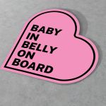 Baby Loading On Board car stickers View 1