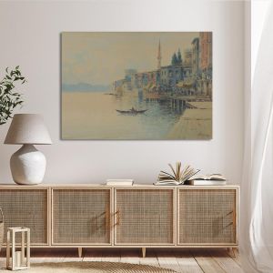 Canvas print Landscape from the Vosporus Prosalentis Emilios Framed canvas View 1 2