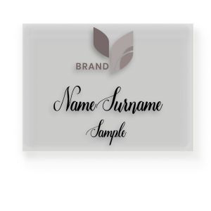 Airport travellers welcome sign, personalized, horizontal 2