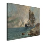 Canvas print Reception of Miaoulis Prosalentis Emilios Framed canvas View 4