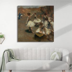 Canvas print Dancers on stage Degas Edgar Framed canvas View 1