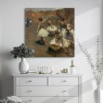 Canvas print Dancers on stage Degas Edgar Framed canvas View 2