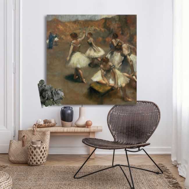 Canvas print Dancers on stage Degas Edgar Framed canvas View 3