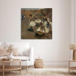 Canvas print Dancers on stage Degas Edgar Framed canvas View 4