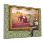 Canvas print Cigarette break, Banksy