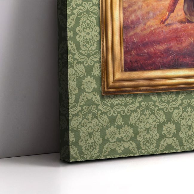 Canvas print Cigarette break, Banksy