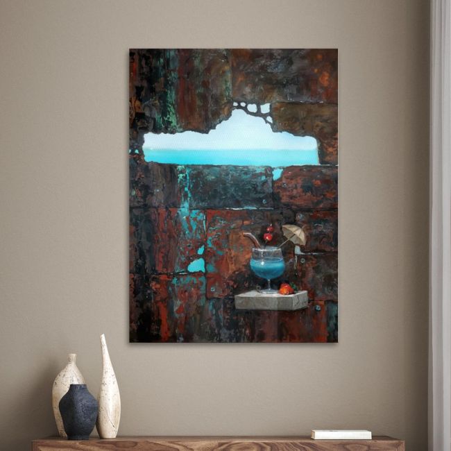 Canvas print Cocktail view Framed canvas View 1