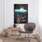 Canvas print Cocktail view Framed canvas View 3