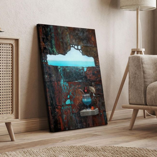 Canvas print Cocktail view Framed canvas View 4