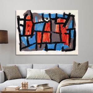 Canvas print The hour before one night Klee P. Framed canvas View 1