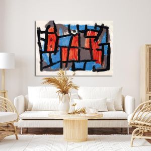 Canvas print The hour before one night Klee P. Framed canvas View 1 2