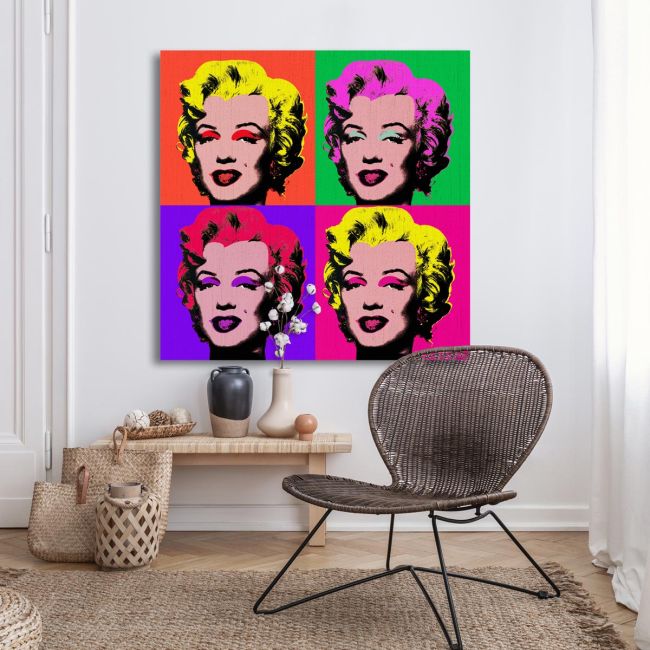 Canvas print Marilyn Monroe pop art