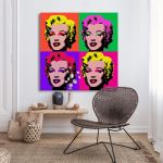 Canvas print Marilyn Monroe pop art