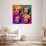 Canvas print Marilyn Monroe pop art