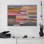 Canvas print The Clown of the pyramid Klee P. Framed canvas View 1