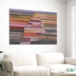 Canvas print The Clown of the pyramid Klee P. Framed canvas View 3