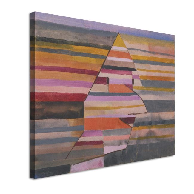 Canvas print The Clown of the pyramid Klee P. Framed canvas View 5