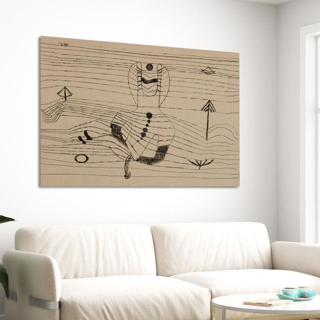 Canvas print Rider unhorsed and bewitched Klee P. Framed canvas View 3