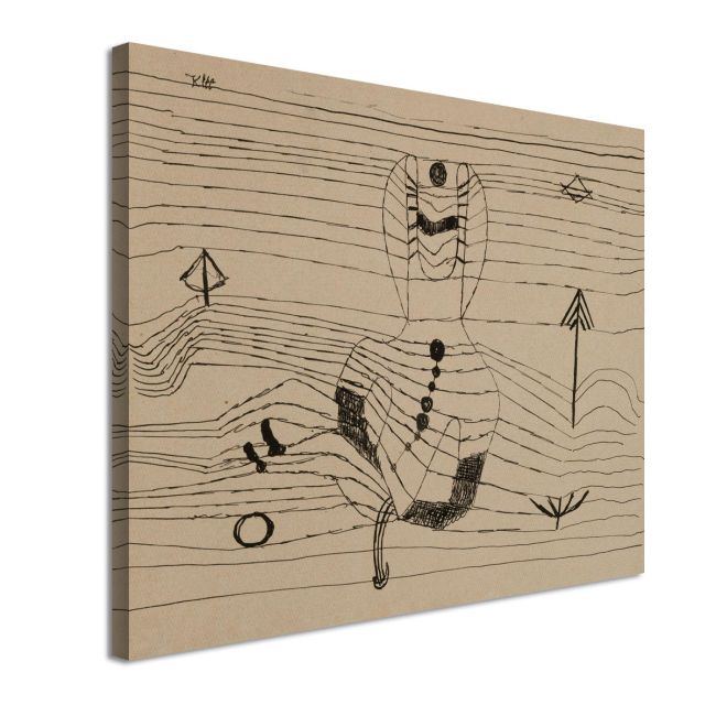 Canvas print Rider unhorsed and bewitched Klee P. Framed canvas View 4