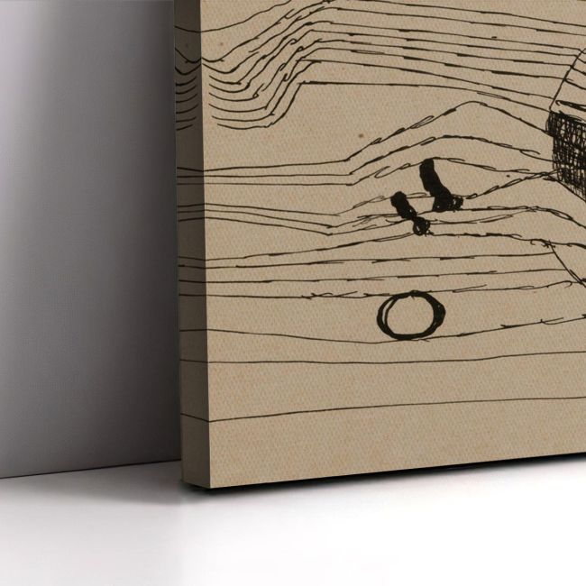 Canvas print Rider unhorsed and bewitched Klee P. Framed canvas View 5