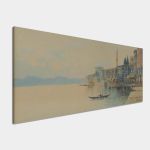 Canvas print Landscape from the Vosporus Prosalentis E. panoramic Framed canvas View 5