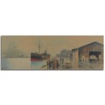 Canvas print The old Piraeus Prosalentis Emilios panoramic Framed canvas View 5