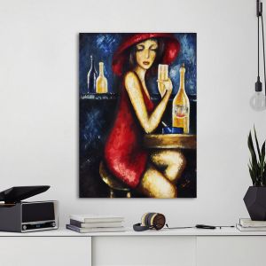 Canvas print Elegant lady I 2
