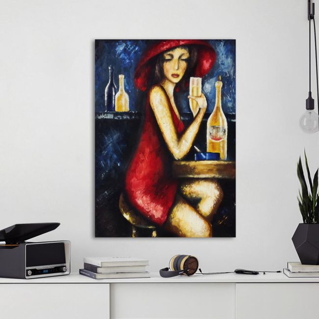 Canvas print Elegant lady I