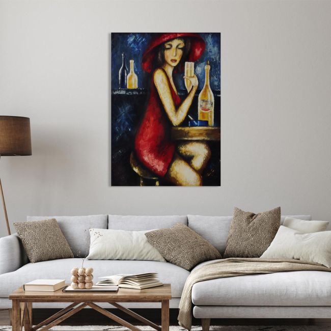 Canvas print Elegant lady I