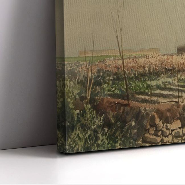 Canvas print Vegetable Garden Prosalentis Emilios panoramic Framed canvas View 6