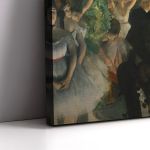 Canvas print The rehearsal of the ballet onstage, Degas E.