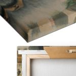 Canvas print The rehearsal of the ballet onstage, Degas E.