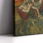 Canvas print Four dancers, Degas E.