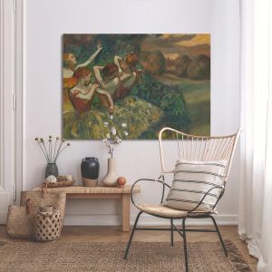 Canvas print Four dancers, Degas E. 2