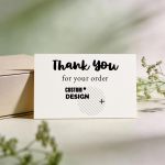 Thank You Card Custom Design