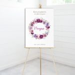 Πίνακας σε καμβά βάπτισης Στεφανάκι λουλουδιών Καμβάς τελαρωμένος Όψη 4