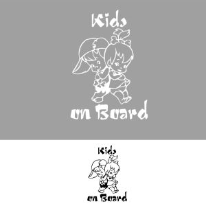 Car sticker Daddy's girl, baby girl 2