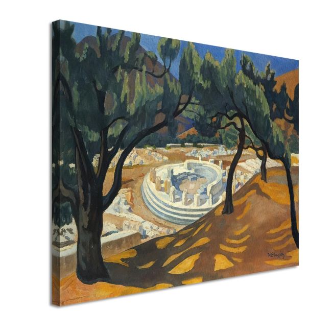 Canvas print Dome of Delphi Maleas Framed canvas View 4