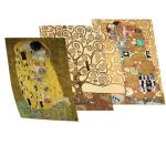 Klimt tribute to love I αφίσα κάδρο τρίπτυχο  Αφίσα Όψη 15