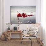 Canvas print Red beauty