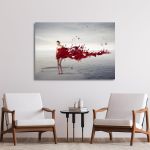 Canvas print Red beauty