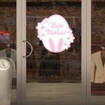 Wall sticker Easterbunny