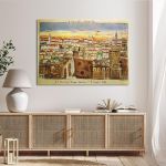 Canvas print Jerusalem Theophilοs Framed canvas View 2
