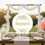 Ξύλινη πινακίδα Μαργαρίτες Εκτύπωση σε ξύλο (mdf) Όψη 5